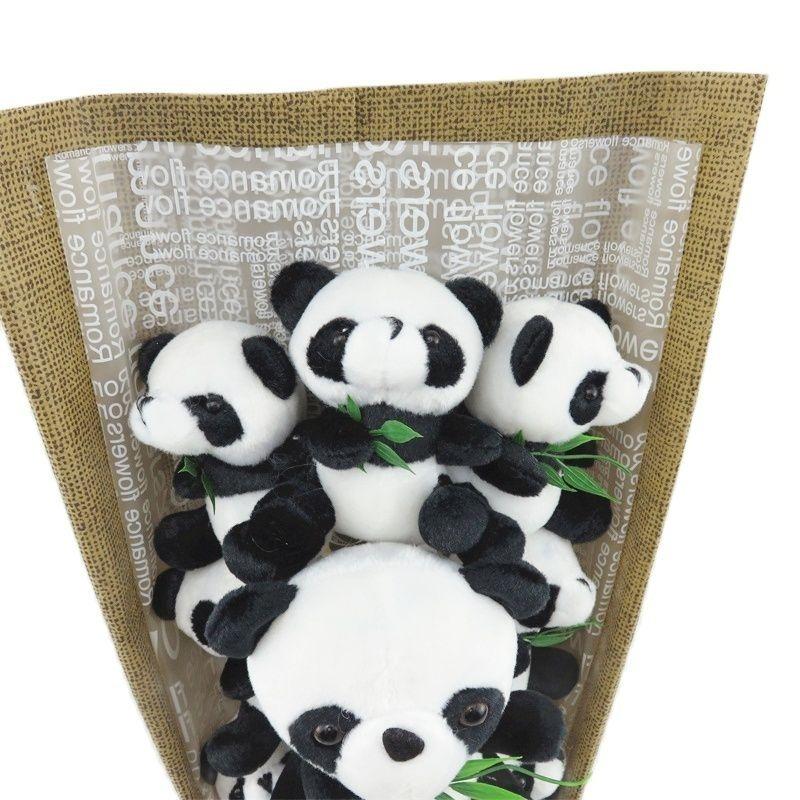 ぬいぐるみ パンダ束 ブーケ 花束 可愛い プレゼント Box付き バラ 笹 Na034 Charlies 通販 Yahoo ショッピング