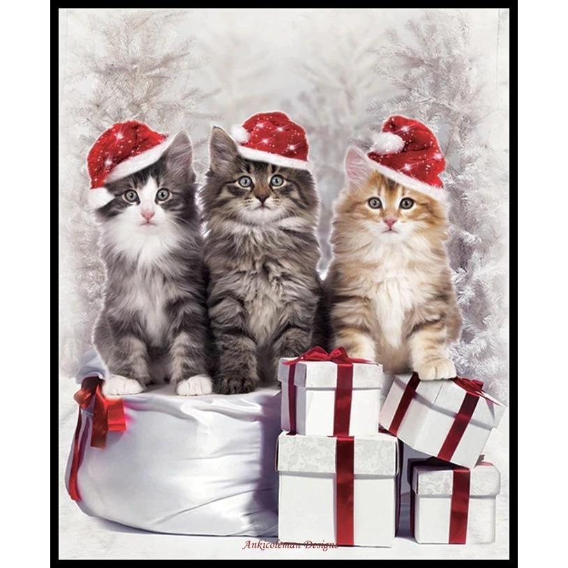 クロスステッチキット 刺繍キット 14ct 猫 クリスマス プレゼント 可愛い Na Charlies 通販 Yahoo ショッピング