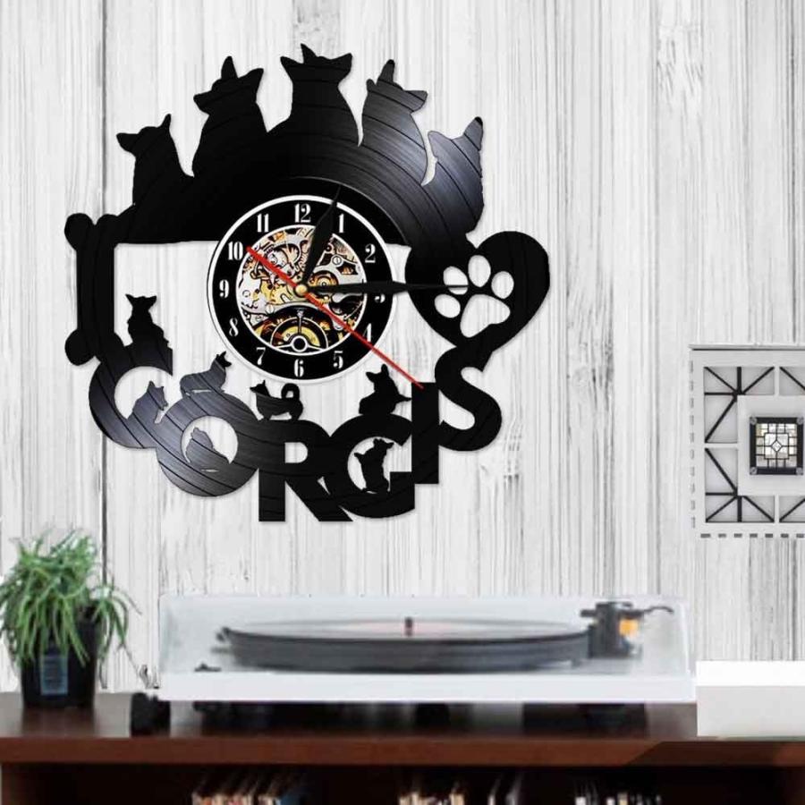 アナログ時計 壁掛け時計 インテリア雑貨 ボーダーコリー 犬