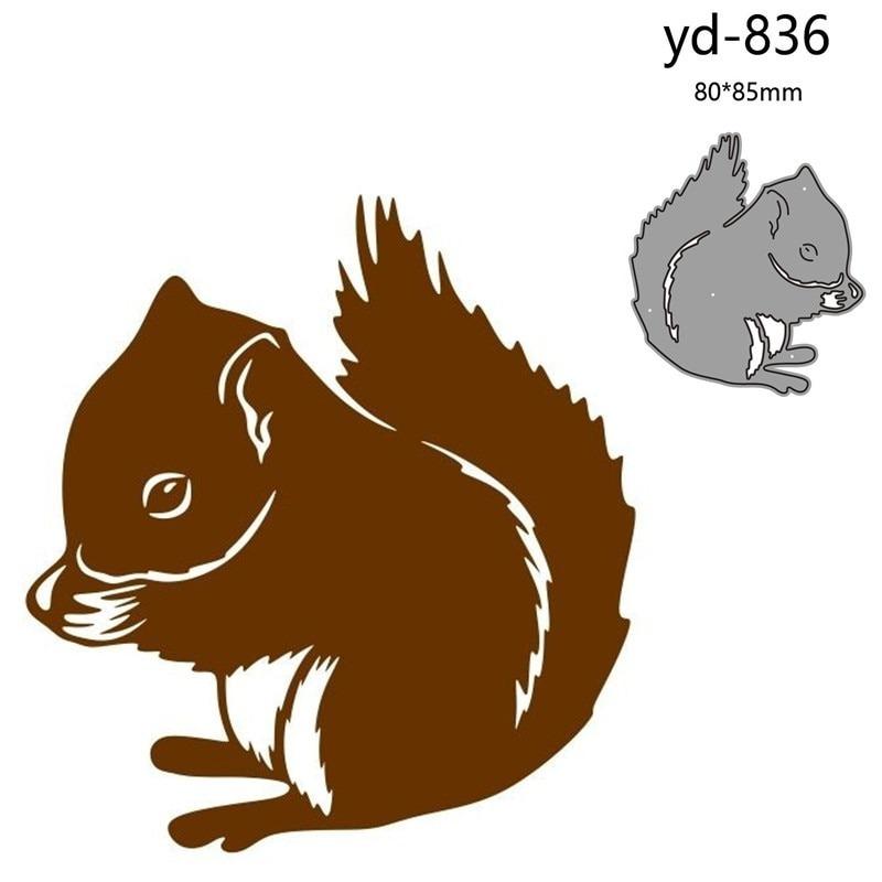 ステンシル 金属 ダイカット リス 動物 Diy テンプレート メタル Na Charlies 通販 Yahoo ショッピング