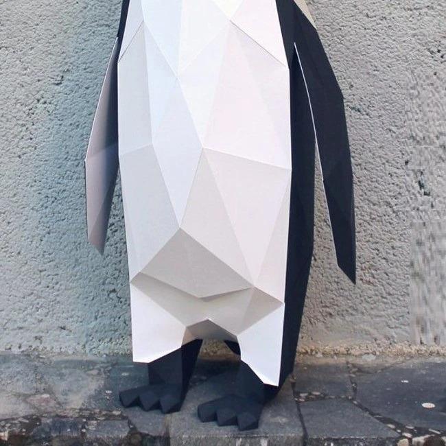 ペーパークラフト 3d ペンギン 作成キット オブジェ インテリア 折り紙 Diy Na Charlies 通販 Yahoo ショッピング