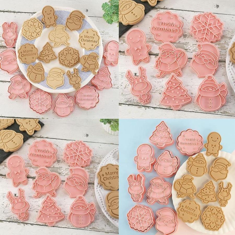 クッキー型 押し型 スタンプクッキー クリスマス 8個セット 製菓 :na05280:Charlies - 通販 - Yahoo!ショッピング クッキー型 押し型 スタンプクッキー クリスマス 8個セット 製菓 :na05280:Charlies - 通販 - Yahoo!ショッピング