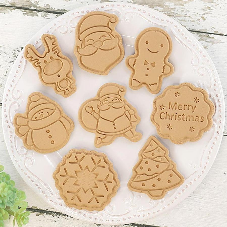クッキー型 押し型 スタンプクッキー クリスマス 8個セット 製菓 :na05280:Charlies - 通販 - Yahoo!ショッピング クッキー型 押し型 スタンプクッキー クリスマス 8個セット 製菓 :na05280:Charlies - 通販 - Yahoo!ショッピング