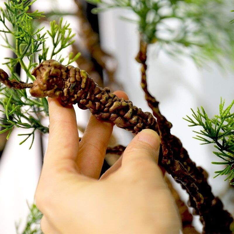 人工観葉植物 インテリア フェイクグリーン 造花 松 木 枝 葉っぱ つる 
