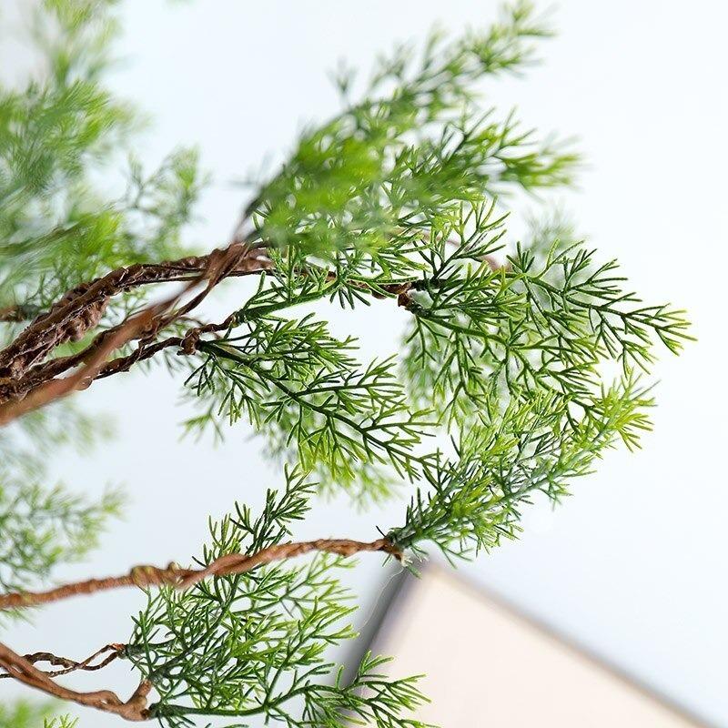 人工観葉植物 インテリア フェイクグリーン 造花 松 木 枝 葉っぱ つる 