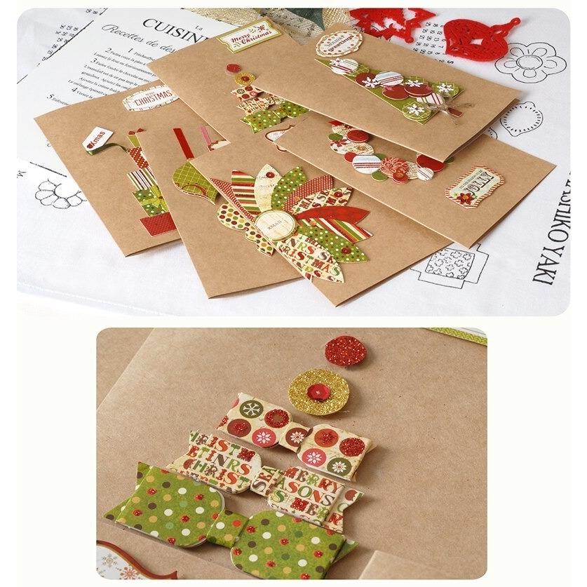 クリスマスカード 作成キット グリーティング 手作り Diy 3d 立体 6枚セット Sk Charlies 通販 Yahoo ショッピング