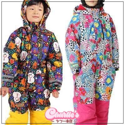 子供 キッズ スキー スノボ ウェア ジャンプスーツ つなぎ 派手 男の子 女の子 21正規激安