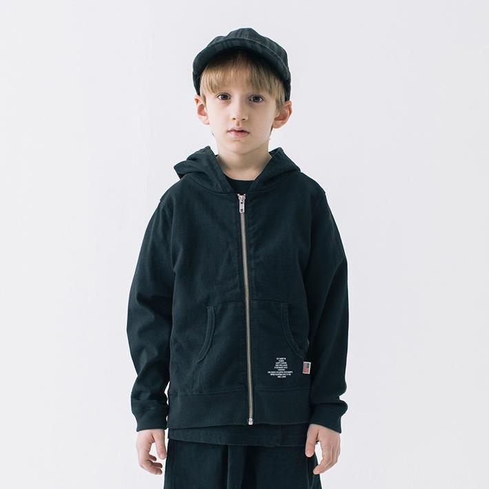 スムージー 子供服 Smoothy Usaコットンジップパーカー 25cs 02 トップス キッズ ブランド 男の子 女の子 ユニセックス おしゃれ コットン