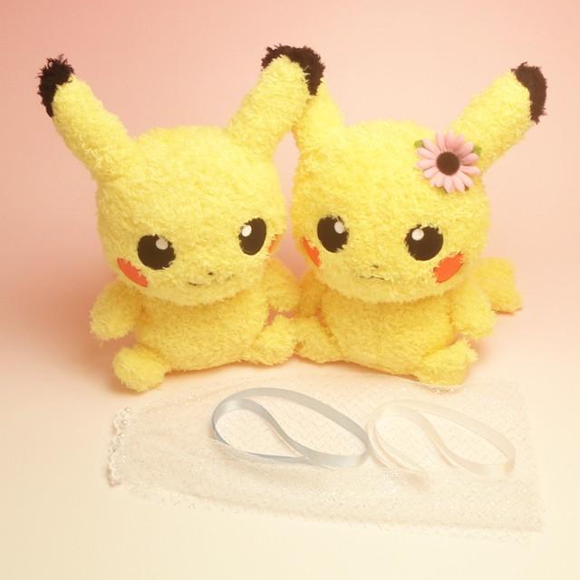 ウェルカムドール ポケモン ピカチュウ ウェディングベール付き Kp01 ちゃーむ Yahoo 店 通販 Yahoo ショッピング