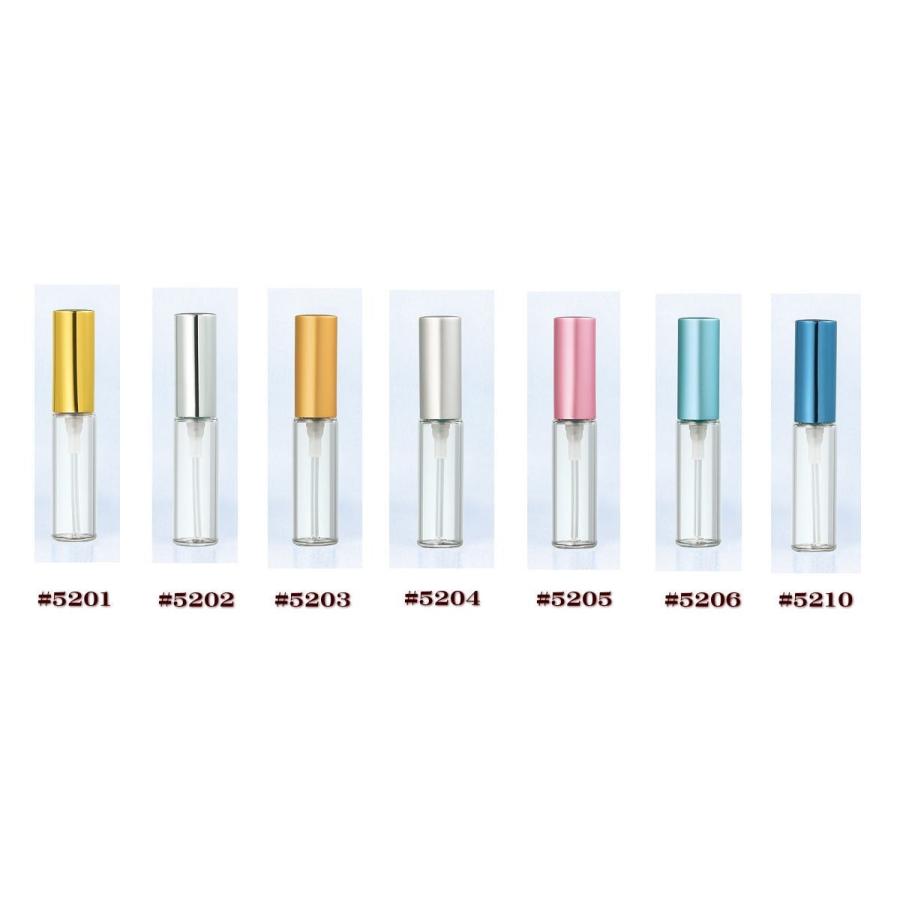 ヤマダアトマイザー グラスアトマイザー クリアボトル アルミキャップ