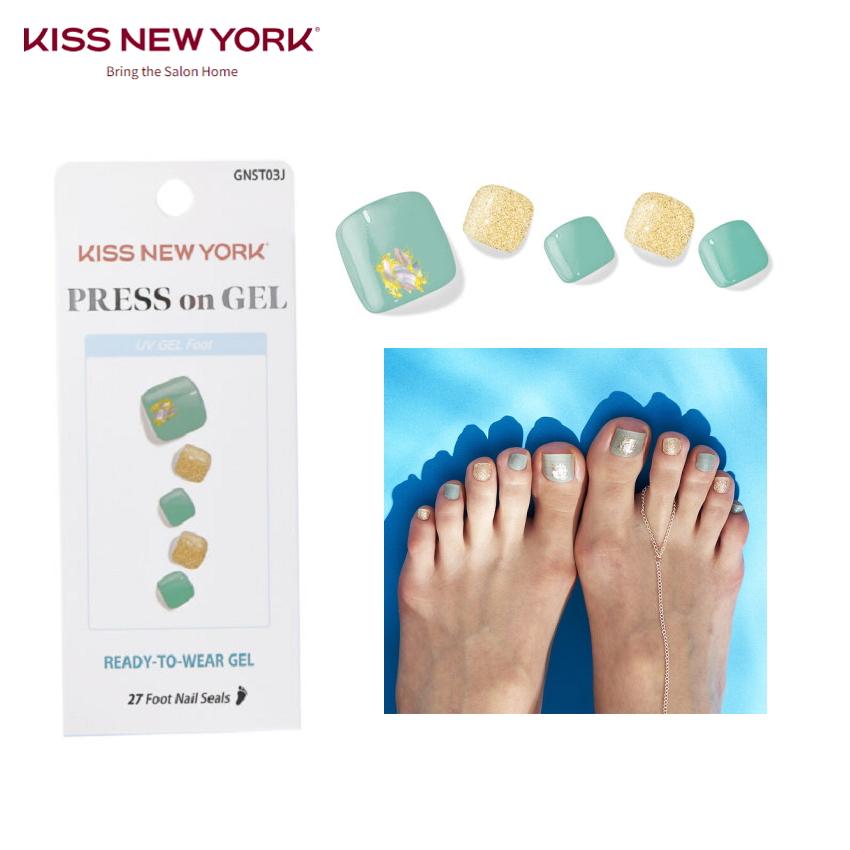 KISS NEW YORK キス ニューヨーク Press on GEL Foot プレスオンジェルフット　足用付け爪｜charmbeauty｜10