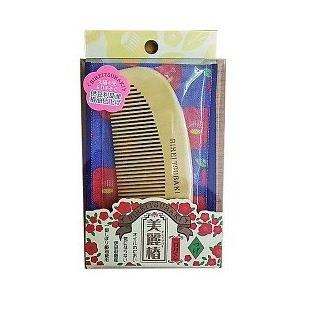 徳安 美麗椿 三日月くし 携帯袋付き TB-705 : charmbeauty - 通販