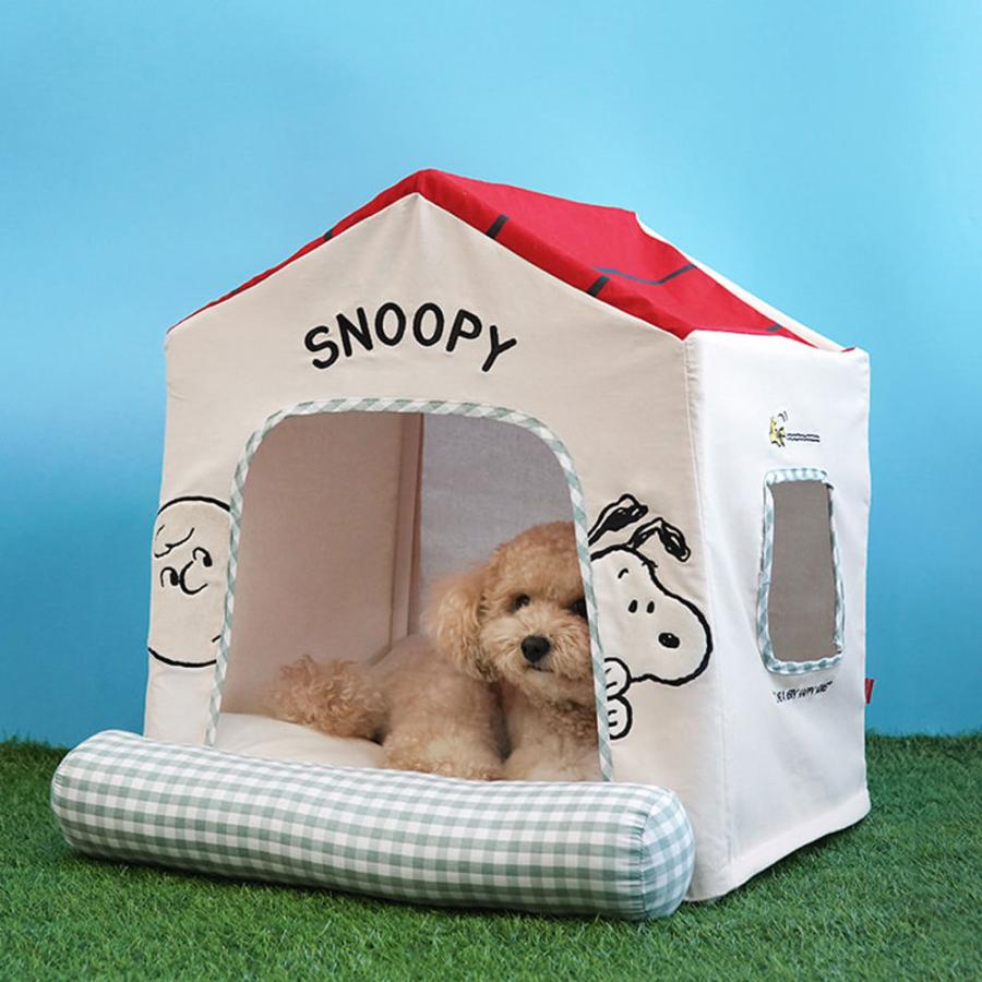 ランキング第1位 犬 クッション クッションベッド スヌーピー ペット用品 洗える ペット ドーム おしゃれ スヌーピーハウス ベッド peanuts  丈夫 犬用 ベッド、マット、カバー