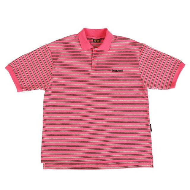 ポロシャツ 半袖 ボーダー レディース ブラック 黒 ピンク おしゃれ Apoc 韓国 ファッション Piqueshi セレクトショップcharme 通販 Yahoo ショッピング