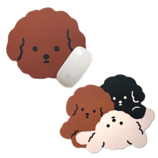マウスパッド マウスパット かわいい 犬 プードル トイプー キャラクター 韓国 北欧 丸 マウス パッド Pc パソコン Mill And Moi Poomouse セレクトショップcharme 通販 Yahoo ショッピング