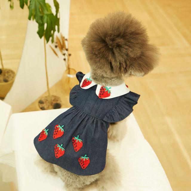 犬 服 かわいい 洋服 犬の服 ワンピース ワンピ トップス 可愛い