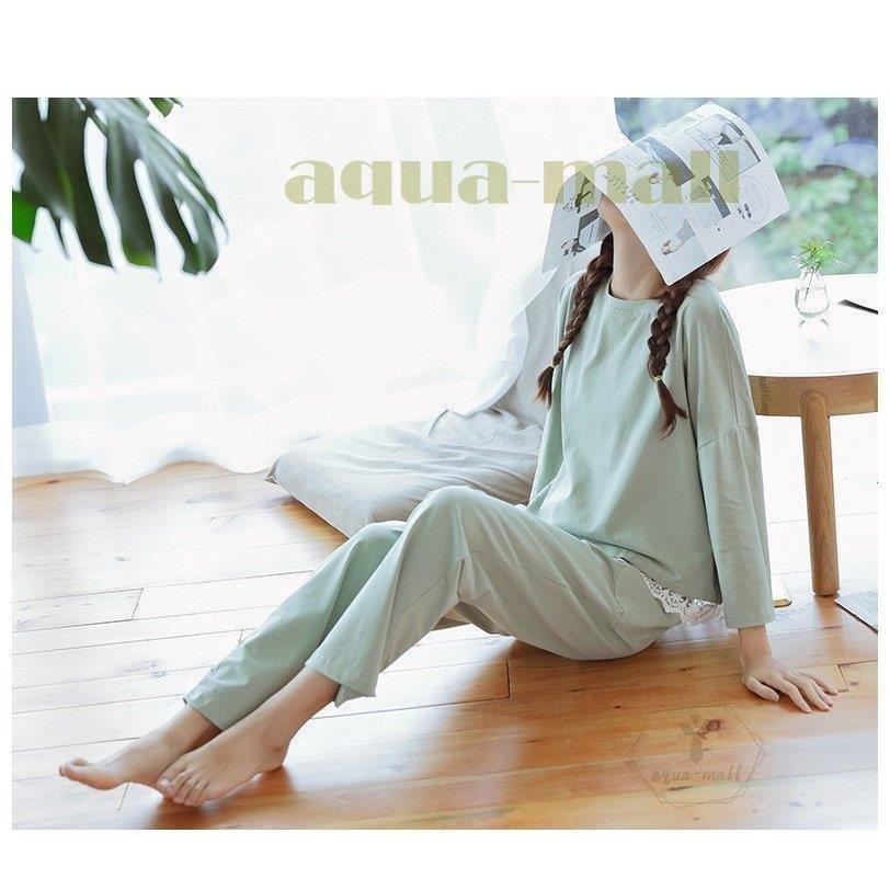 日本産 パジャマ 可愛い 綿100 パジャマ女 長袖 冬 秋 パジャマ 女性 女性パジャマ 部屋着 可愛い オシャレ パジャマ サイズ Xl Www We Job Com