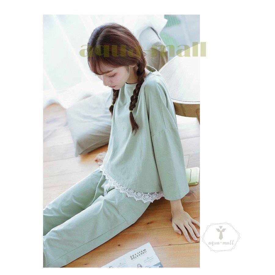 上品 パジャマ 可愛い 綿100 パジャマ女 長袖 冬 秋 パジャマ 女性 女性パジャマ 部屋着 可愛い オシャレ パジャマ サイズ L Www We Job Com