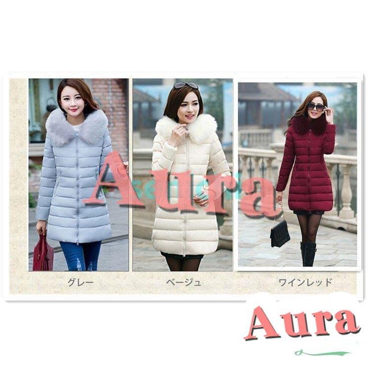 中綿コート レディース 40代 ロング丈 軽い 冬服 アウター 中綿 中綿ジャケット ダウン風コート フード付き 厚手 暖かい 大きいサイズ スリム 防寒 15最新作
