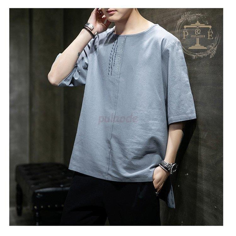 リネンtシャツ メンズ 半袖tシャツ Tシャツ 半袖 綿麻tシャツ 無地 夏 夏物 リネン スリム 綿麻 カジュアル 大きくサイズ 8z6qomlpa2 メンズファッション Www Elghoniemy Com