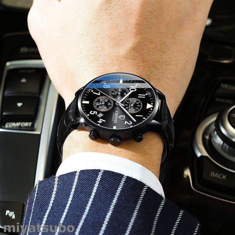 ファッション 2種類選べる 21新発腕時計 腕時計 メンズ クロノグラフ おしゃれ 人気 ブランド クォーツク 42ykkxeppj Ch1construtora Com Br