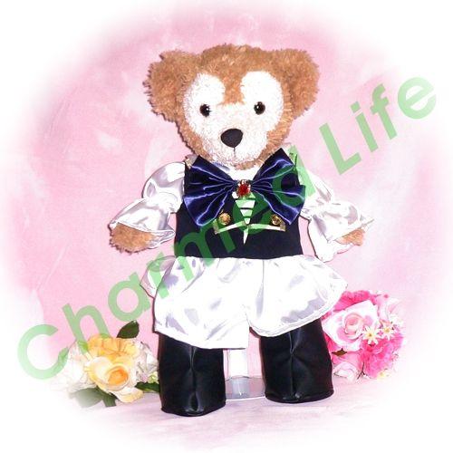 ぬいぐるみ ダッフィー 服 コスチューム Roman イヴェール風 衣装 Sサイズ S 43cm チャームド・ライフの画像