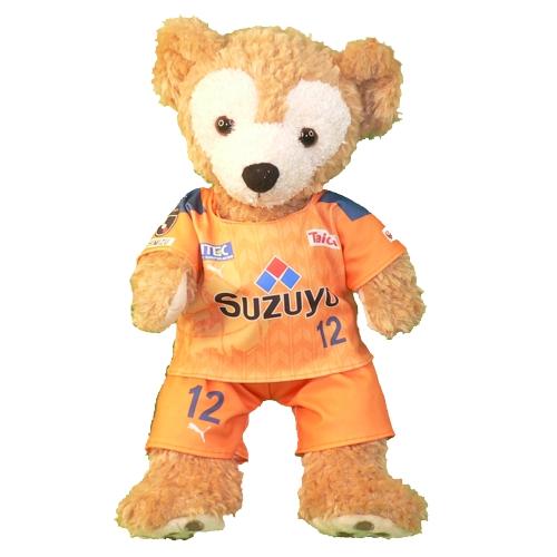ぬいぐるみ ダッフィー 服 ユニフォーム 静岡 清水 衣装 サッカー S