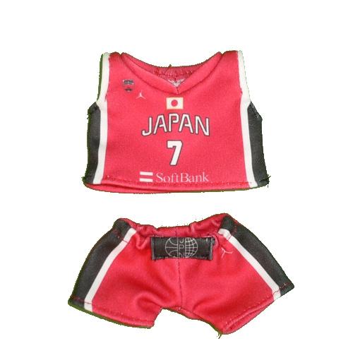 ぬいぐるみ ダッフィー 着せ替え 服 ユニフォーム 男子バスケ 日本代表