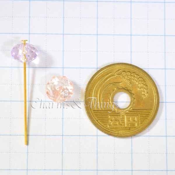 ビーズ パステルミックス ボタンカット アクリルビーズ 8mm (50個) アクセサリーパーツ｜charms-things｜04