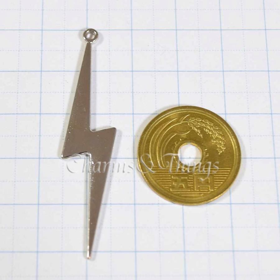チャーム 稲妻 ジグザグ 雷 ギザギザ (5個入) アクセサリー チャーム 稲妻 ジグザグ 雷 ギザギザ (5個入) アクセサリー