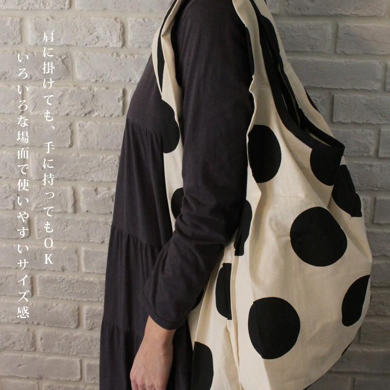 ⭕️vintage染め❗️コットンマルシェバッグ　エコバッグ エコバッグ コットン マルシェバッグ レディース バッグ かばん 水玉
