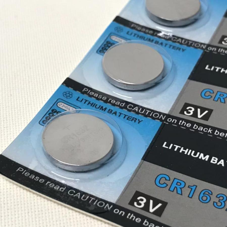 高性能リチウムコイン電池（CR1632）30個(代引き発送可)(メール便)