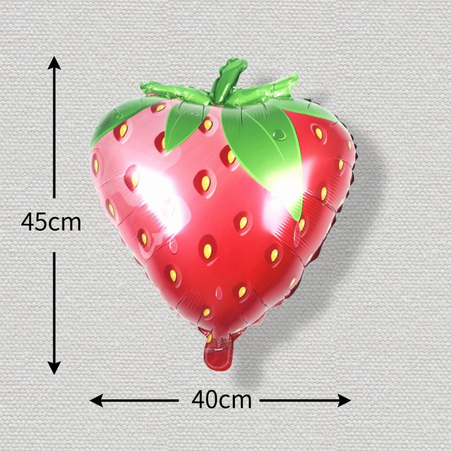 誕生日 風船 バースデーバルーン いちご 飾り付け キュート