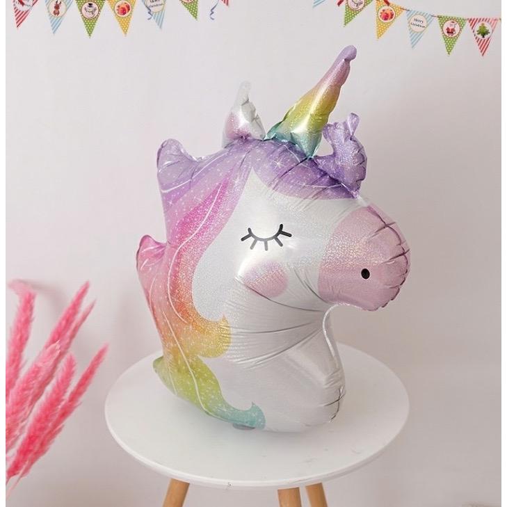 ビッグバルーン ユニコーン 馬 風船 大きい 誕生日 飾り付け