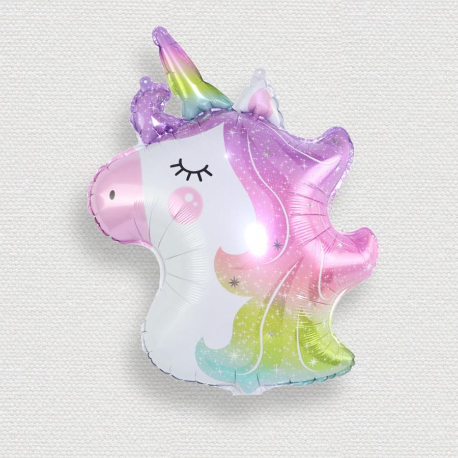 誕生日 飾り付け ユニコーン 風船 パーティー バルーン レインボー