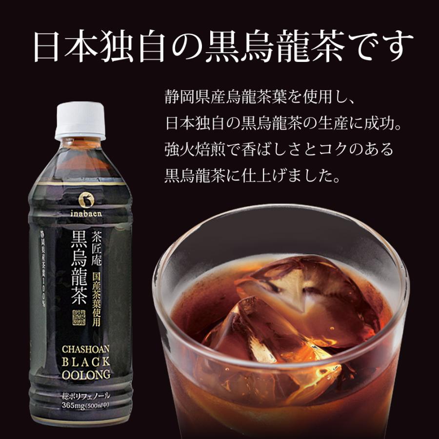 Z BS 国産 黒烏龍茶 ペットボトル 2ケース 送料無料 500ml 48本 プレミアム国産黒烏龍茶 国産茶葉100% 高ポリフェノール ウーロン茶 ポイント消化 |  | 05