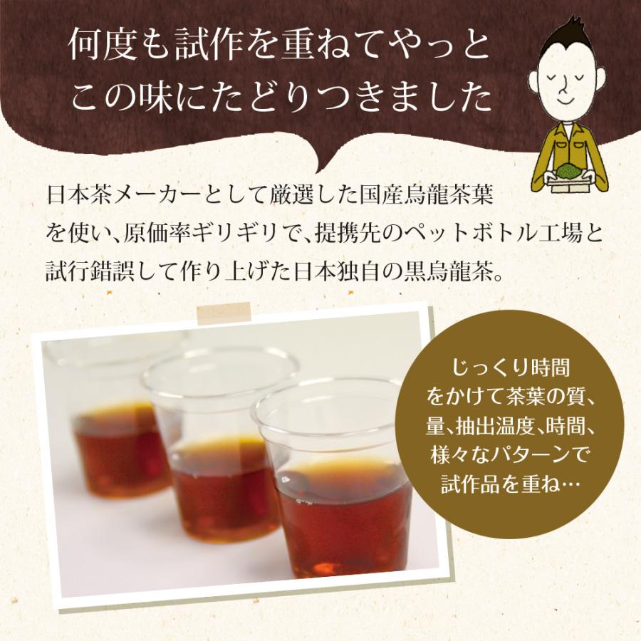 Z BS 国産 黒烏龍茶 ペットボトル 2ケース 送料無料 500ml 48本 プレミアム国産黒烏龍茶 国産茶葉100% 高ポリフェノール ウーロン茶 ポイント消化 |  | 07
