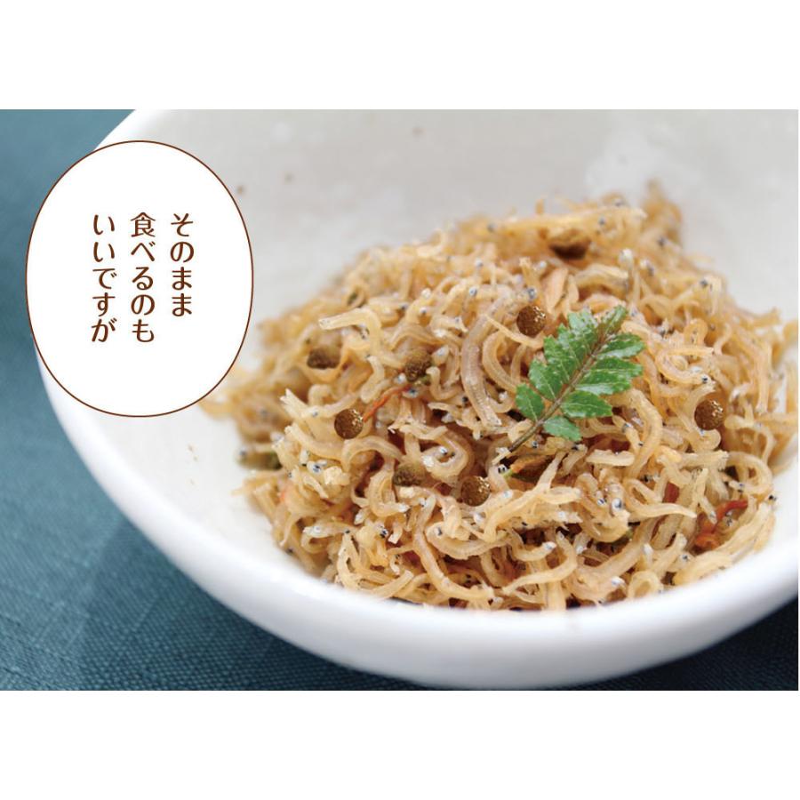 ちりめん山椒 5袋セット 35g 5袋 メール便 送料無料 しびれる山椒 瀬戸内ちりめん ふりかけ ちりめんじゃこ ご飯のおとも 一人暮らし 食品｜chashoan｜17