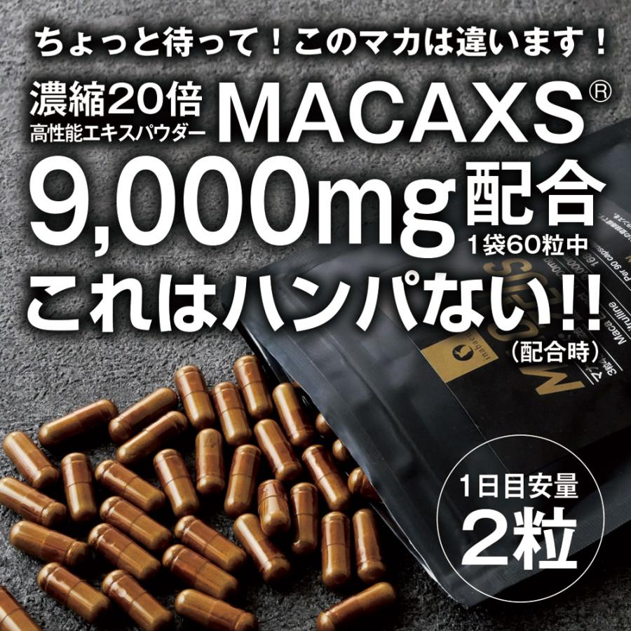賞味期限2026年2月28日 マカサプリメント マカゼウス 60粒 約一か月分