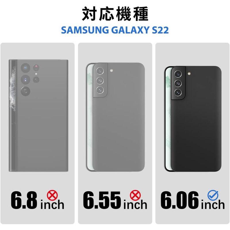 Nillkin Samsung Galaxy S22 ケース、 耐衝撃 6.06インチ 專用スマホケース Samsung Galaxy S2｜chatan｜05