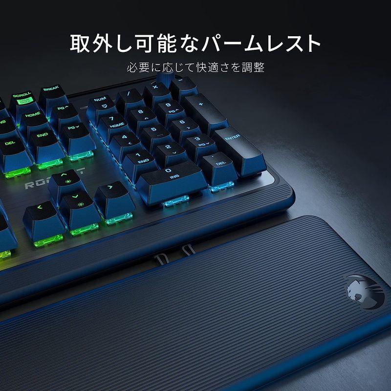 ROCCAT USB Pyro メカニカル RGB ゲーミングキーボード リニア(赤軸) JP日本語配列 ドイツデザイン ROC-12-62 USB Pyro メカニカル RGB ゲーミングキーボード リニア 赤軸 JP日本語配列 ドイツデザイン ROC
