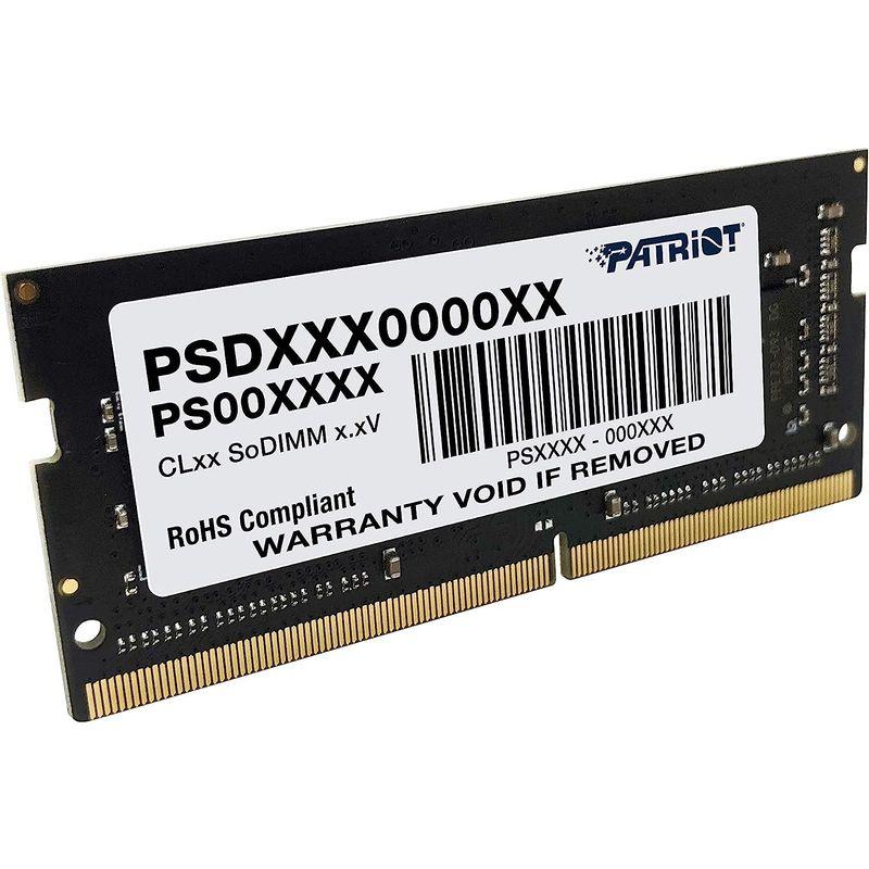 Patriot Memory DDR4 2133MHz PC4-17000 8GB ノートパソコン用メモリ SODIMM 1.2V PSD4｜chatan｜04