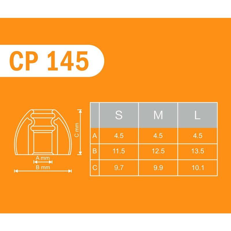 SpinFit スピンフィット CP145 シリコン イヤーピース (Lサイズ2ペア)｜chatan｜03