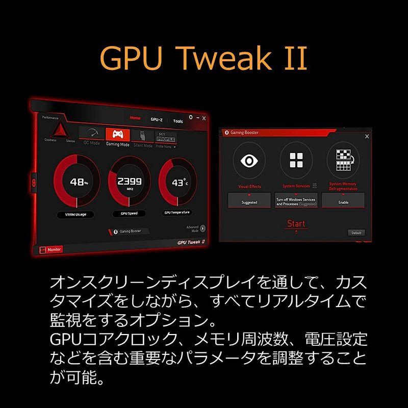 ASUS TUF Gaming NVIDIA? GeForce RTX? 3070 搭載ビデオカード OC Edition 8GB GDDR｜chatan｜17