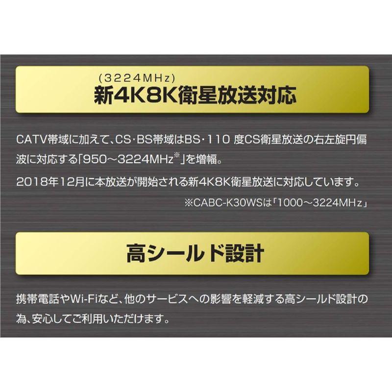 ふるさと納税 サン電子 CS・BS・CATV双方向ブースタ CABC-K40W