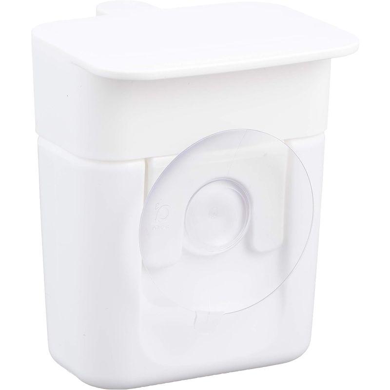 SANEI シンクのディスペンサー 食器洗剤入れ 浮かす収納 ワンプッシュ ホワイト PW1711-W｜chatan｜03