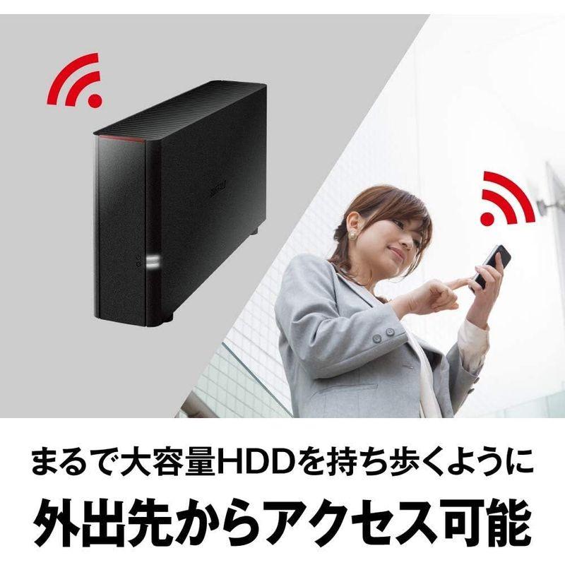 BUFFALO リンクステーションLS210DN ネットワークHDD 1ベイ 4TB 