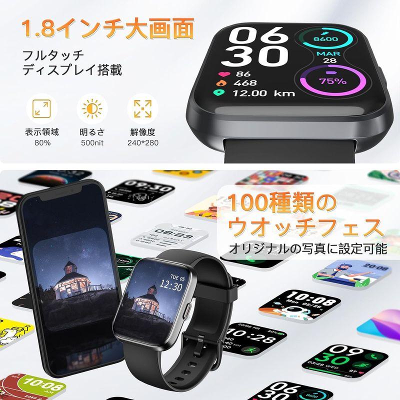 スマートウォッチ 通話機能付き Alexa iphone対応,2023年最新 スマートウォッチ 通話機能付き Alexa iphone対応,2023年最新