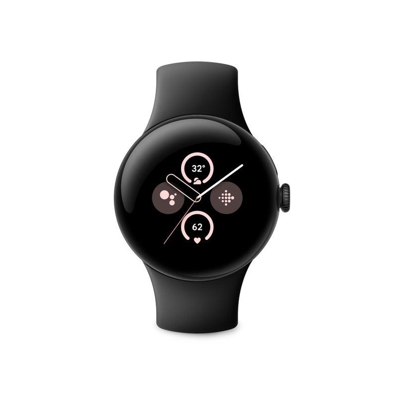 Google グーグル Pixel Watch 2 Matte Black アルミケース/Obsidian  