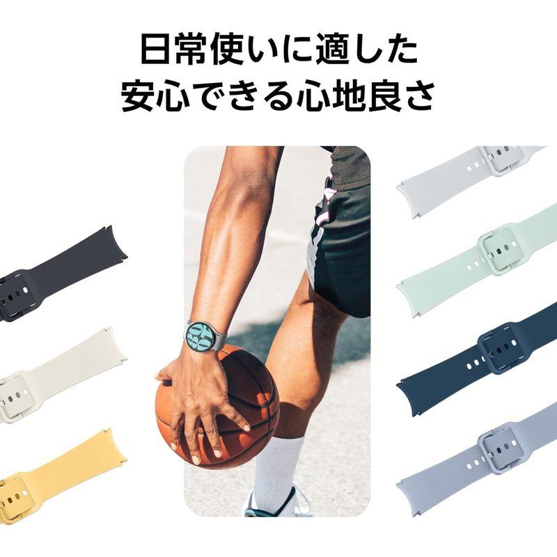 Galaxy Watch6 Sport Band (S/M)|シルバー|Samsung純正 国内正規品|ET-SFR93SSEGJP｜chatan｜04